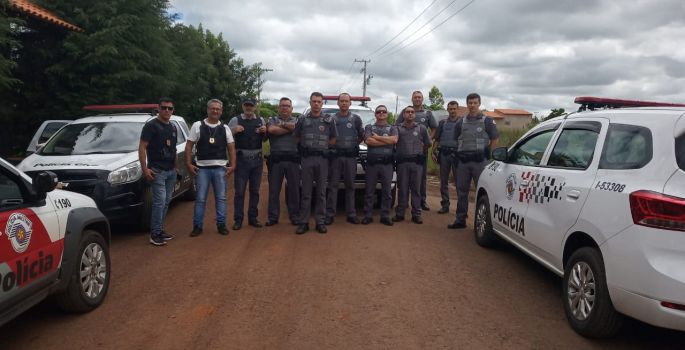 Polícia Militar realiza ação conjunta com Polícia Civil em Taquarituba