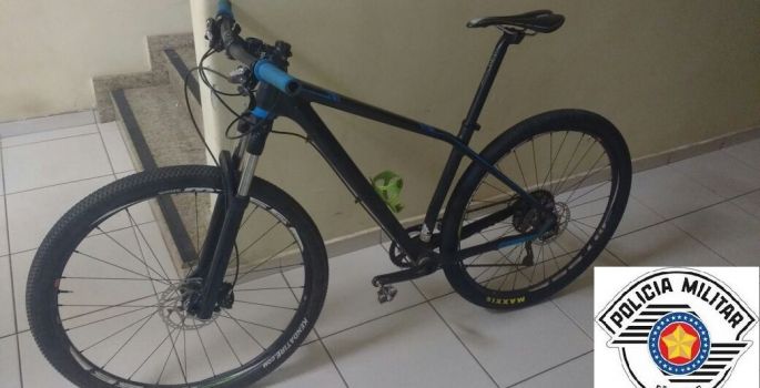 PM apreende menor com bicicleta furtada em Avaré