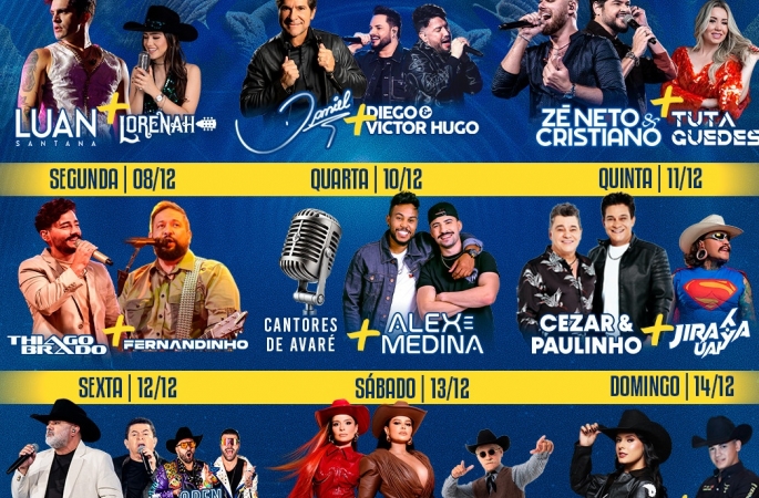 Confira a programação da 55ª EMAPA, maior festa de portões abertos do país