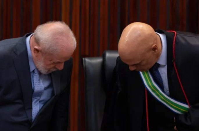 Lula tem almoço secreto com Moraes em meio ao caso Master
