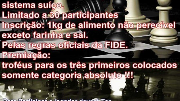 Alunos proveram torneio de xadrez