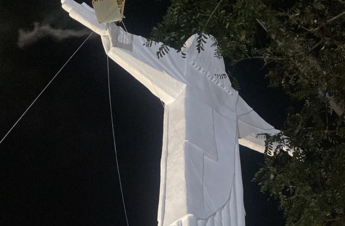 Prefeitura inicia restauração do Cristo Redentor em Avaré