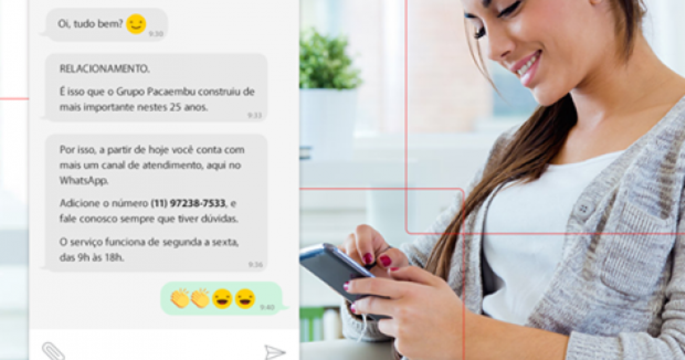 Construtora inova com uso do WhatsApp para relacionamento com clientes