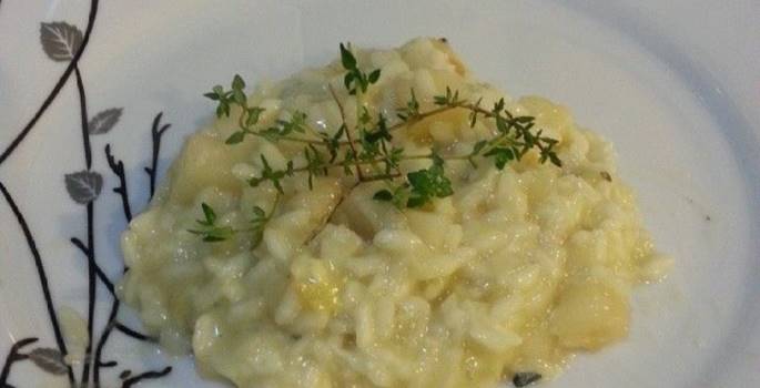 Papo com Magali – Risoto de pera com gorgonzola