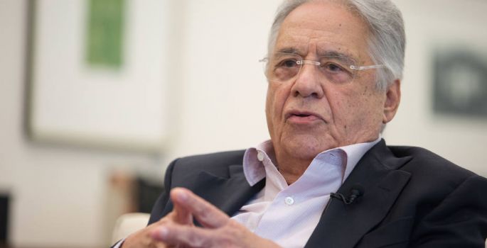 “Não estou vendendo a minha alma ao diabo”, diz FHC