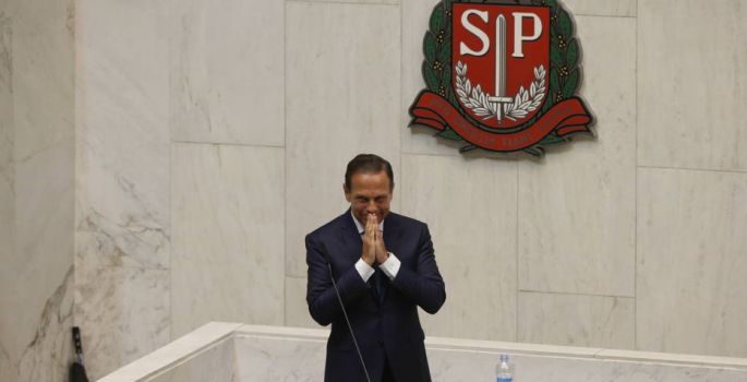 Doria toma posse em SP