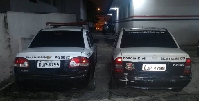 Viatura falsa da Polícia Civil é flagrada em São Paulo
