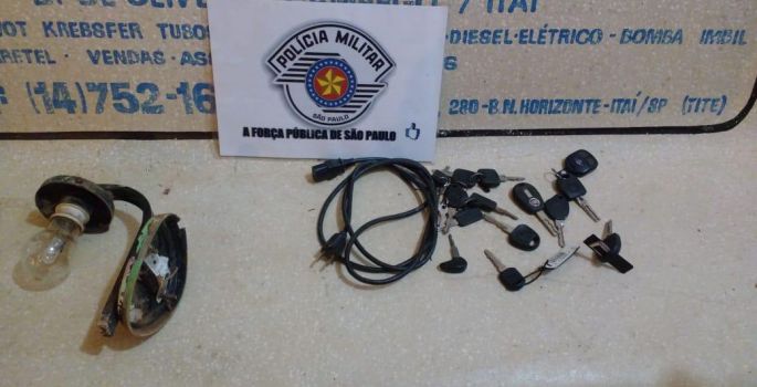 PM prende dois pelo crime de furto em Itaí