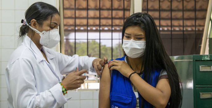 Estado de São Paulo já vacinou 50 mil pessoas contra a Covid-19