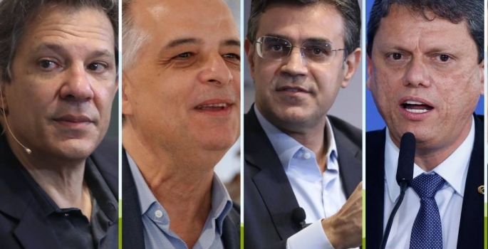 Nas alianças partidárias, disputa em SP reproduz ‘velha polarização’ PT-PSDB