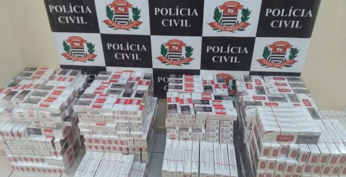 DIG de Avaré apreende carga de cigarro do Paraguai e R$ 18 mil em Arandu