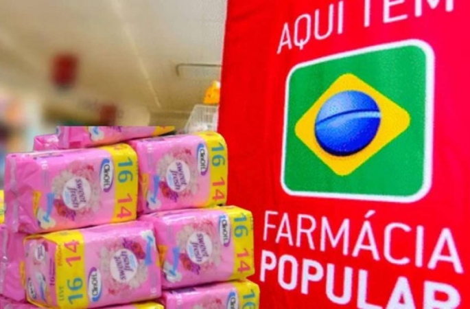 Saiba como retirar absorventes gratuitos na Farmácia Popular