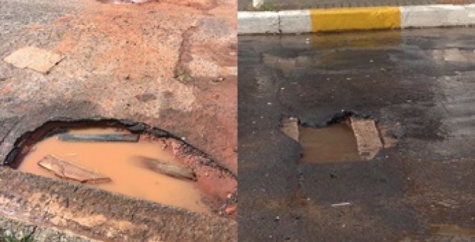 Motoristas já não suportam mais as péssimas condições das ruas de Avaré