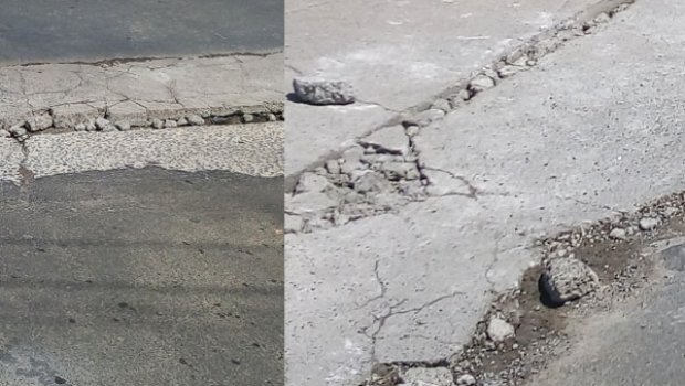 Recém-inaugurada, avenida já apresenta problemas