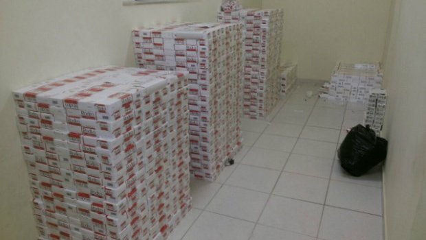 Mais de 21 mil maços de cigarros são apreendidos em Avaré
