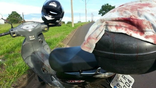 Linha com cerol deixa motociclista com corte no rosto em Avaré