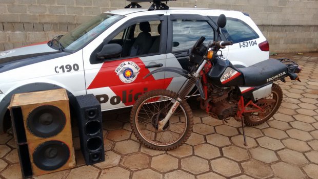 PM de Arandu apreende jovens  que praticavam furto na cidade