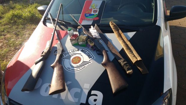 HOMEM É DETIDO POR MAUS-TRATOS A ANIMAIS E POSSSE DE ARMA EM AVARÉ