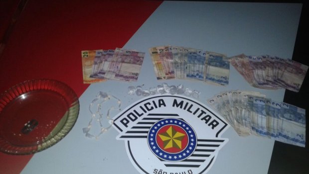 Avaré: PM prende um maior e apreende um menor por Tráfico de Drogas