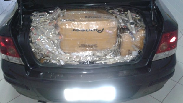 TOR apreende mercadorias do Paraguai