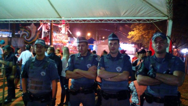  POLÍCIA MILITAR GARANTE SEGURANÇA DA POPULAÇÃO NA EXPOMAAR DE ARANDU/SP