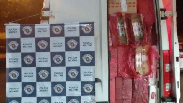 TOR APREENDE CARGA DE CIGARROS CONTRABANDEADOS