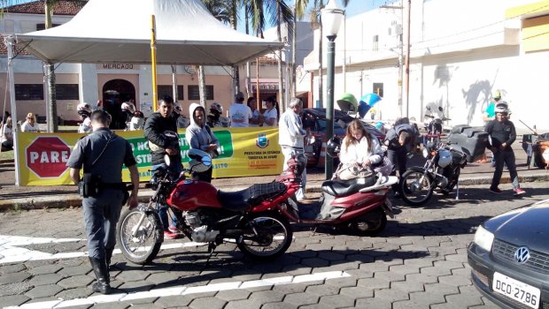 POLÍCIA MILITAR REALIZA SEMANA NACIONAL DO TRÂNSITO NA CIDADE DE AVARÉ