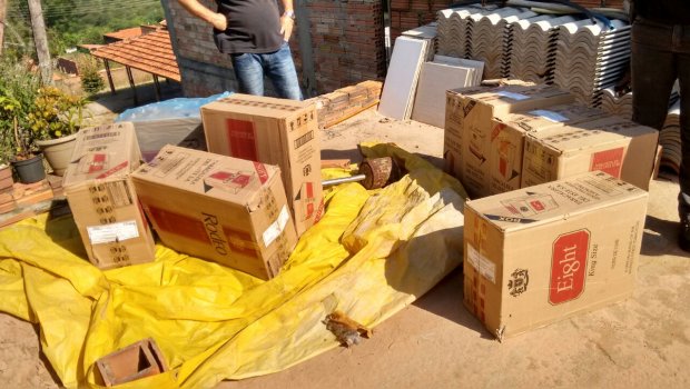 Homem é preso com carregamento de cigarro contrabandeado em Itaí