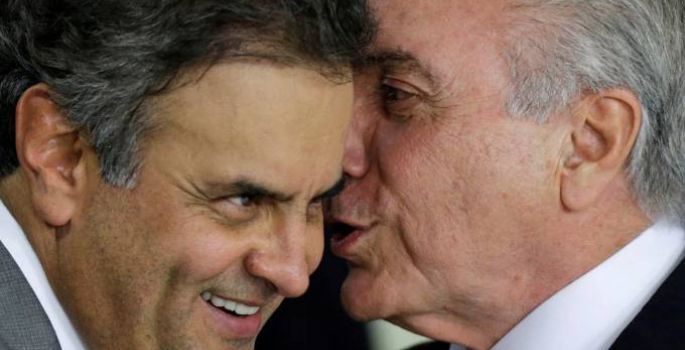 As cenas que provam a entrega de propina aos indicados de Temer e Aécio(Fotos)