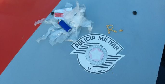 PM flagra menor de idade comercializando drogas na Zona Rural de Avaré