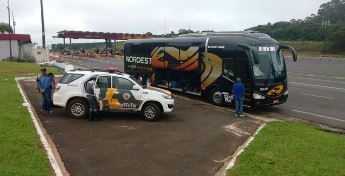 TOR apreende 46 tabletes de maconha com passageiro em Rodovia