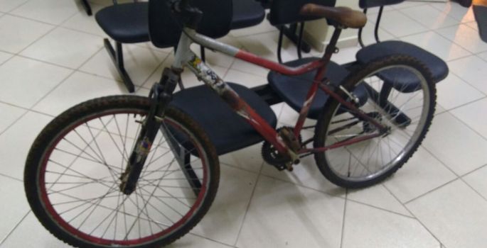 Homem com faca rouba bicicleta, mas é detido pela PM de Avaré
