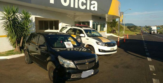 TOR apreende veículo “clonado” na Rodovia Castello Branco