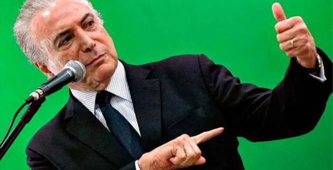 Temer poderá sair candidato à reeleição em 2018