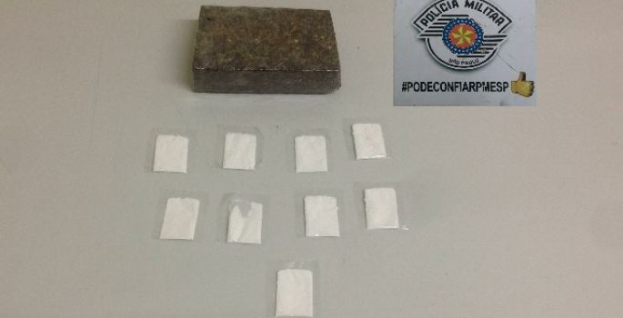 PM de Avaré prende traficante que estava trazendo drogas de SP