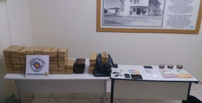 Força Tática de Avaré faz apreensão de drogas e prende traficantes