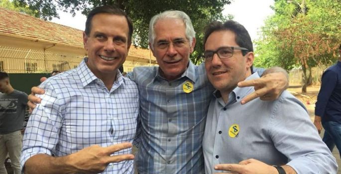 Tucanos de Avaré comparecem para o início da “Caravana 45” de Dória em Bauru