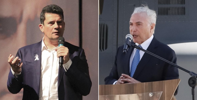 Moro se aproxima de Temer para abrir canal com MDB