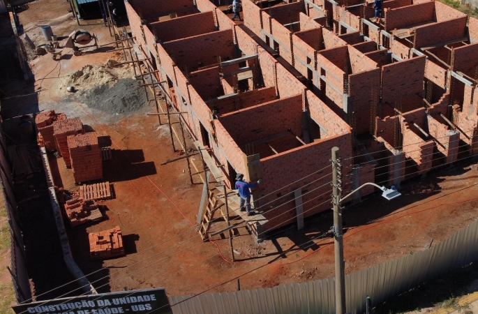 Obras da UBS do Bairro São José avançam e prometem melhorar atendimento à saúde em Avaré