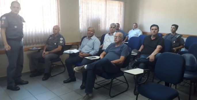 Polícia Militar realiza reunião técnica com diretores de presídios da área do Batalhão de Avaré