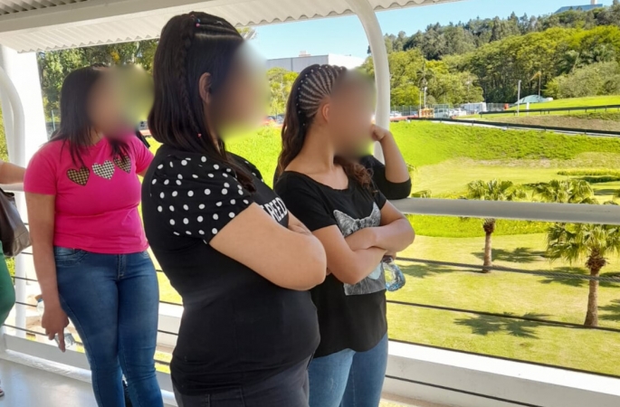 Centro feminino da Fundação CASA de Cerqueira César visita a fabrica da Natura