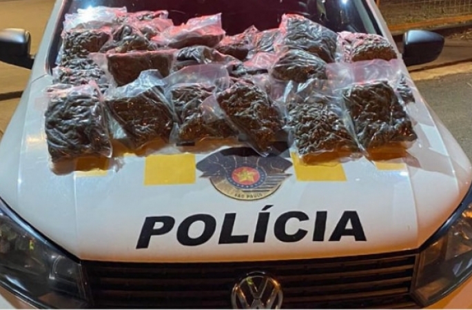 TOR prende mulher com 40 pacotes de maconha