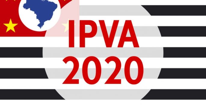 PLACA 1: pagamento do IPVA 2020 com desconto de 3% vence nesta quinta-feira, 9/1