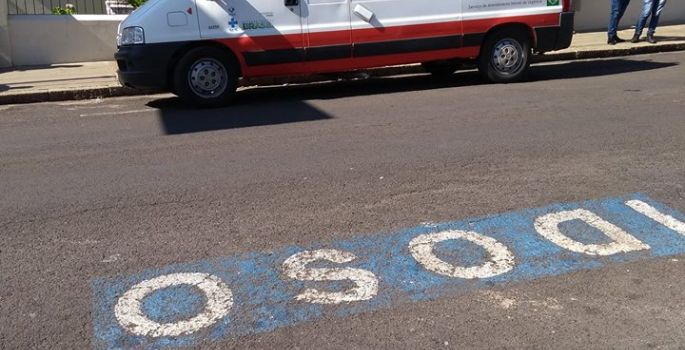 Idoso é atropelado no centro de Avaré