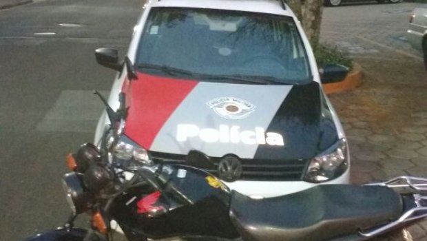 PM apreende menores em flagrante, depois de furtar moto em Avaré