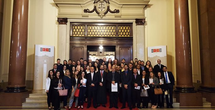 Direito Eduvale participa de júri simulado no Tribunal de Justiça de SP
