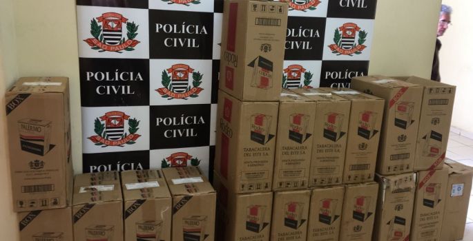 DIG de Avaré apreende carga de cigarros do Paraguai