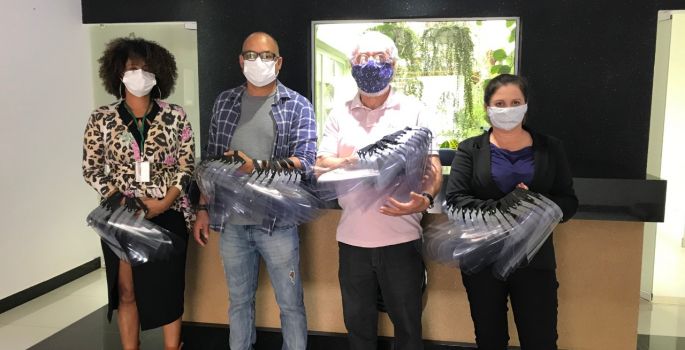 Santa Casa agradece doação de máscaras de proteção doados pelo IFSP de Avaré