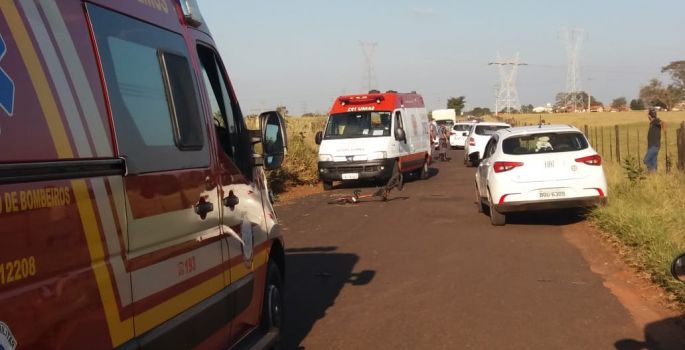 Criança morre atropelada em estrada de Avaré