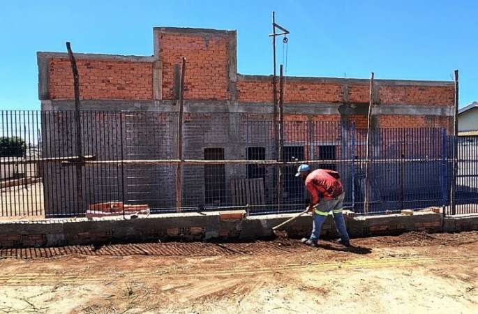 Terras de São José: obras do posto de saúde têm continuidade